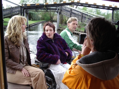 televisie opnamen kro de wandeling giethoorn