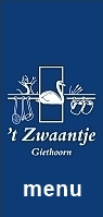 menukaart 2024 zwaantje Giethoorn